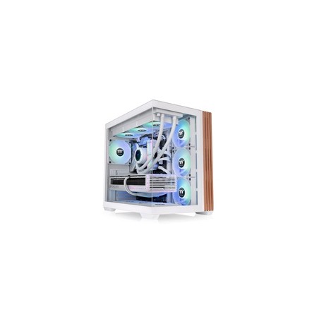 THERMALTAKE Case View 380 WS ARGB, Průhledná bočnice, bílá
