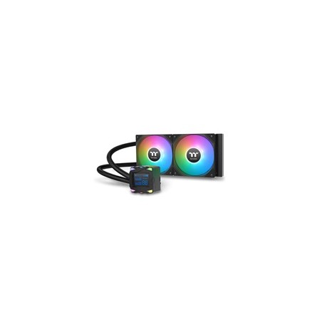 THERMALTAKE Vodní chladič LA240-S ARGB, 2x120mm ARGB, LGA1851, AM5, černá