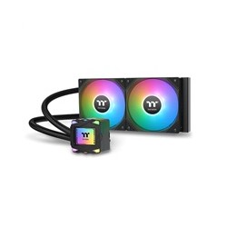 THERMALTAKE Vodní chladič LA240 ARGB, 2x120mm ARGB, LGA1851, AM5, černá