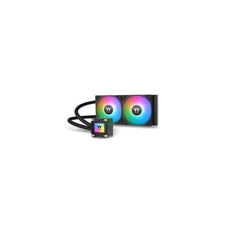 THERMALTAKE Vodní chladič LA240 ARGB, 2x120mm ARGB, LGA1851, AM5, černá
