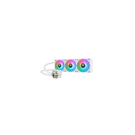 THERMALTAKE Vodní chladič TH360 V2 Ultra ARGB, 3x120mm ARGB, LGA1851, AM5, bílá