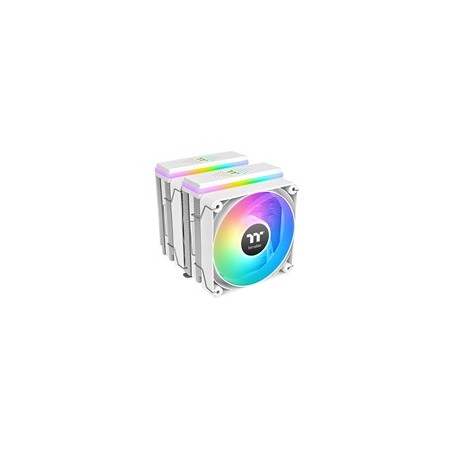 THERMALTAKE Chladič CPU Astria 600 ARGB, 2x120mm, LGA1851, AM5, bílá