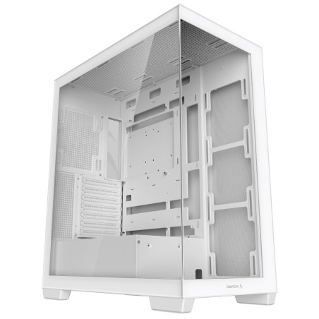 DEEPCOOL Case CG580 WH, ATX, Průhledná bočnice, bílá