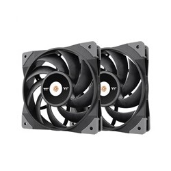THERMALTAKE Ventilátor Toughfan 12 2-Pack, 2x120mm, černá