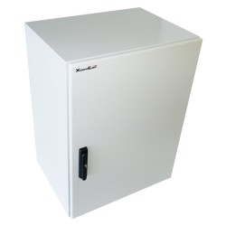 XtendLan 19" venkovní vodotěsný rozvaděč 17U 600x450 - krytí IP55, 3-bodový zámek
