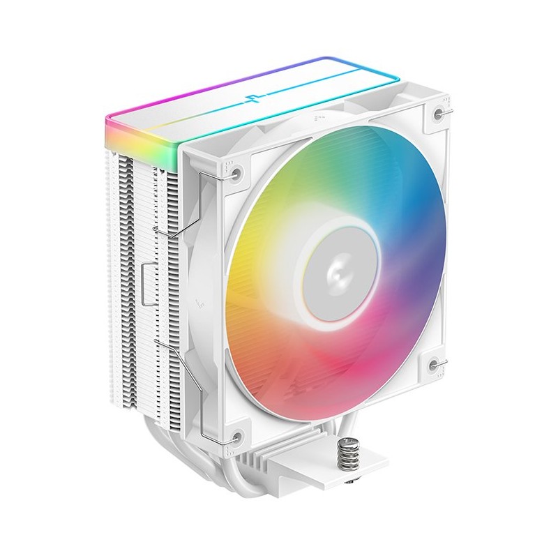 DEEPCOOL CPU Chladič AG400 WH ARGB V2, 1x120mm, LGA1851, AM5, bílá