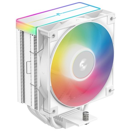 DEEPCOOL CPU Chladič AG400 WH ARGB V2, 1x120mm, LGA1851, AM5, bílá