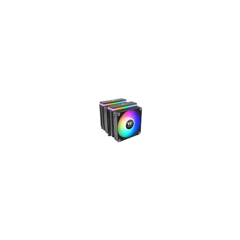 THERMALTAKE Chladič CPU Astria 600 ARGB, 2x120mm, LGA1851, AM5, černá