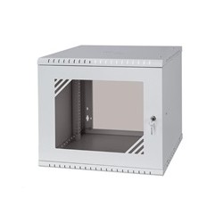 LEXI-Net 19" nástěnný rozvaděč Basic 9U 525x450 - rozložený