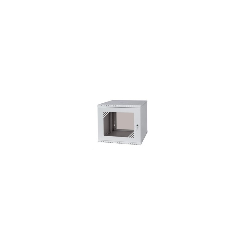 LEXI-Net 19" nástěnný rozvaděč Basic 9U 525x450 - rozložený