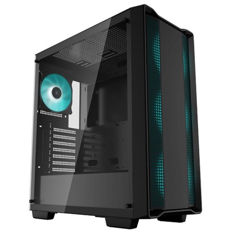 DEEPCOOL Case CC560 V2, ATX, Průhledná bočnice, 4x120mm Fan, černá