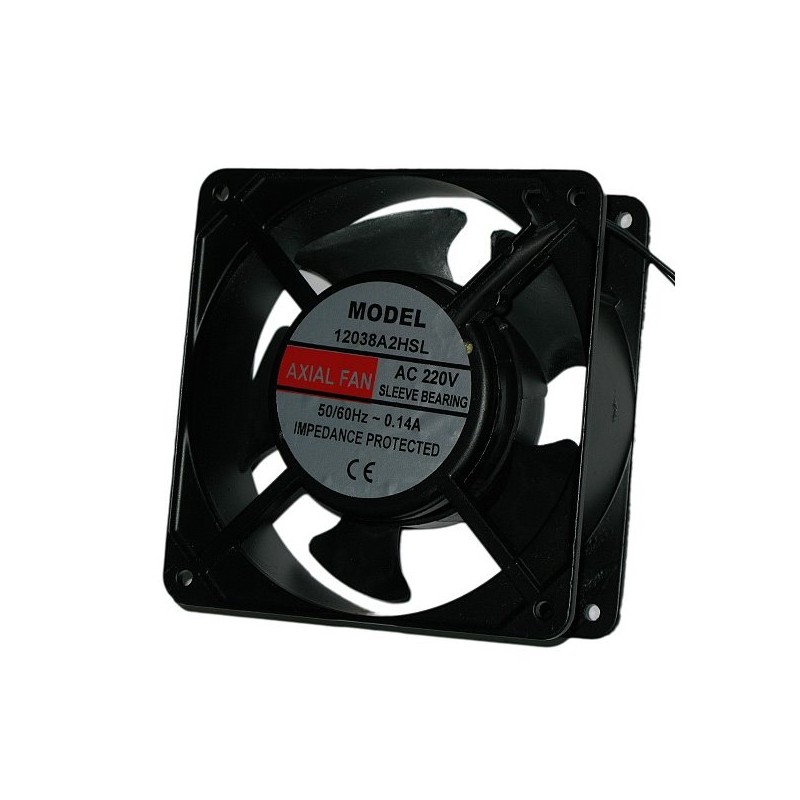 19" ventilace pro nástěnné rozvaděče XtendLan, ventilátor 120mm