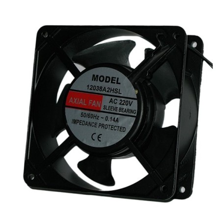 19" ventilace pro nástěnné rozvaděče XtendLan, ventilátor 120mm
