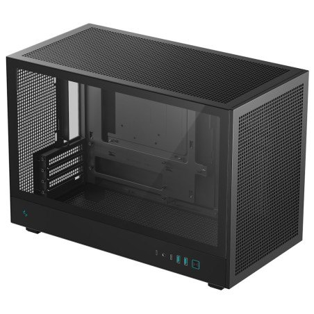 DEEPCOOL Case CH260, mATX, Průhledná bočnice, černá