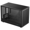 DEEPCOOL Case CH260, mATX, Průhledná bočnice, černá