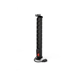 19" rozvodný panel ACAR 8x230V s IEC konektorem pro UPS, 3m