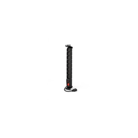 19" rozvodný panel ACAR 8x230V s IEC konektorem pro UPS, 3m