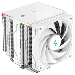 DEEPCOOL CPU Chladič AK620 DIGITAL SE WH, ARGB, 2x120mm, LGA1851, AM5, bílá