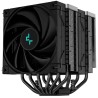 DEEPCOOL CPU Chladič AK620 ZERO DARK, 2x120mm, LGA1851, AM5, černá