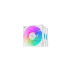 DEEPCOOL Ventilátor FD12 ARGB WH 3v1, 3x120mm, ARGB, bílá