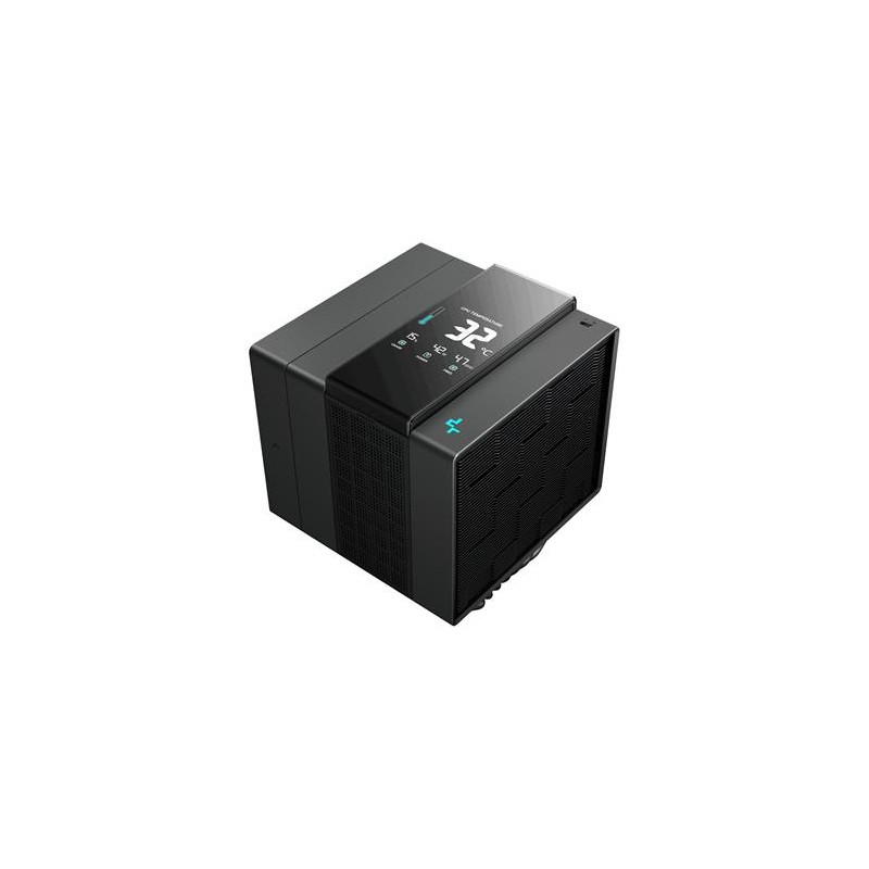 DEEPCOOL CPU Chladič ASSASSIN IV VC VISION, 1x120mm, 1x140mm, LGA2066, AM5, černá