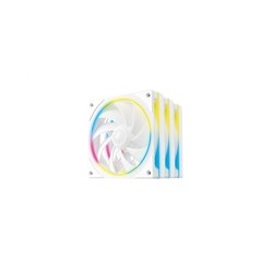 DEEPCOOL Ventilátor FL12 SE WH 3v1, 3x 120mm, ARGB, bílá