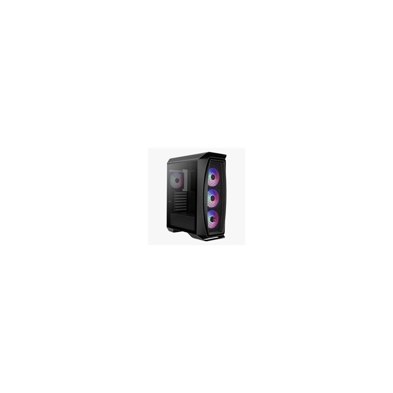 AEROCOOL skříň Aero One Frost ML G, Mid tower, 2x USB 3.0, 2x audio, 4x 120mm RGB Fan, bez zdroje