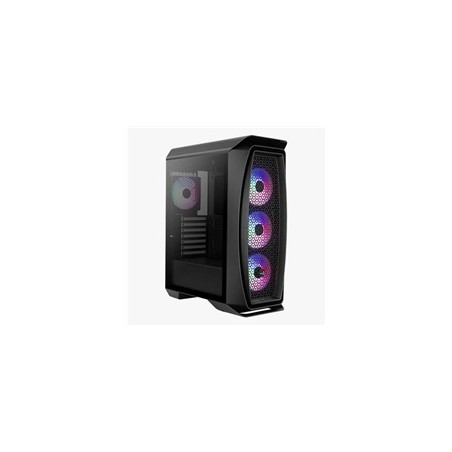 AEROCOOL skříň Aero One Frost ML G, Mid tower, 2x USB 3.0, 2x audio, 4x 120mm RGB Fan, bez zdroje
