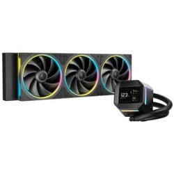 DEEPCOOL Vodní chladič LM360, ARGB, 3x 120mm, AM5, LGA1851, černá