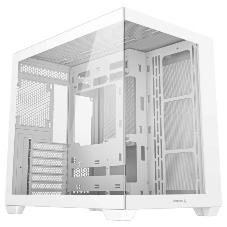 DEEPCOOL Case CG530 WH, ATX, Průhledná bočnice, bílá
