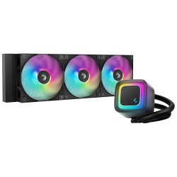 DEEPCOOL Vodní chladič LE360 V2, ARGB, 3x 120mm, AM5, LGA1851, černá