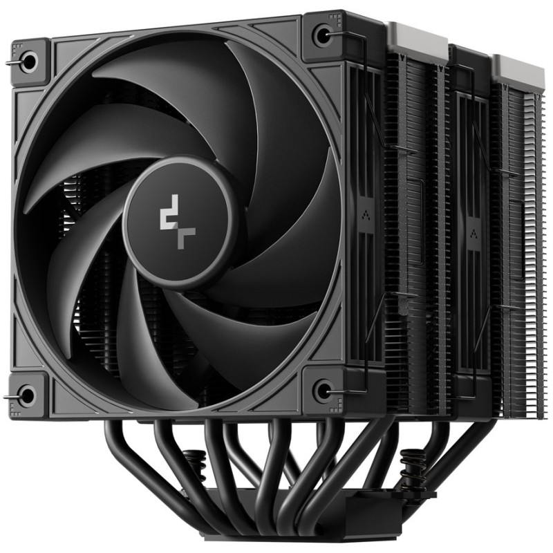 DEEPCOOL CPU Chladič AK620 G2, 2x120, LGA1851, AM5, černá