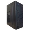 EUROCASE skříň ML N6-560B, Midi Tower, 1xUSB-C, 2xUSB 3.0, 2x audio, bez zdroje