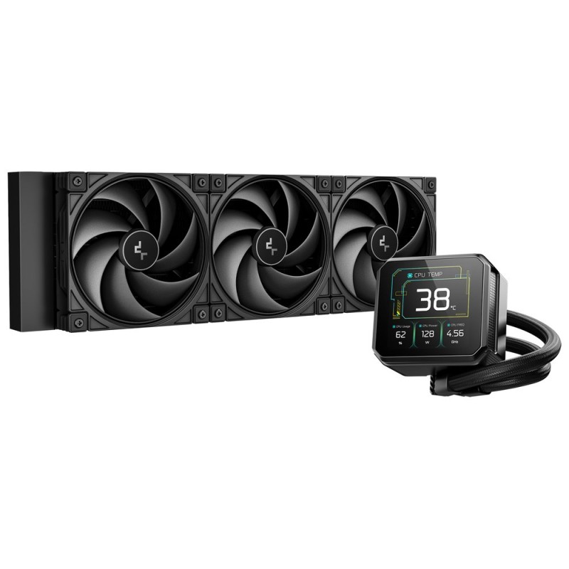 DEEPCOOL Vodní chladič SPARTACUS 360, ARGB, 3x 120mm, AM5, LGA1851, černá