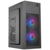 EUROCASE skříň ML N6-530B, ATX, 2x USB-A, 2x 120mm ARGB Fan, černá