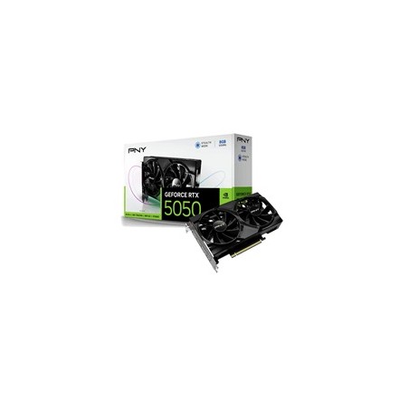 PNY VGA Nvidia GeForce RTX 5050 8GB Dual Fan, RTX 5050, 8GB GDDR6, 3xDP, 1xHDMI