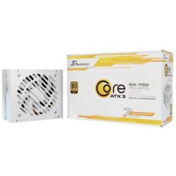 SEASONIC zdroj Core GX 750W White, 120mm, Plně modulární, 80+ Gold, ATX 3.1