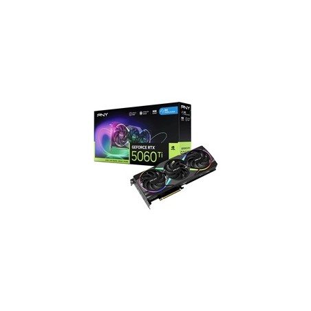 PNY VGA NvidiaGeForce RTX 5060 Ti 8GB ARGB Triple Fan OC, RTX 5060 Ti OC, 8GB GDDR7, 3xDP, 1xHDMI