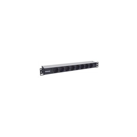Intellinet 19" 1.5U Rackmount 8-Way Power Strip - German Type, rozvodný panel, 8x DE zásuvka, 1.6m kabel