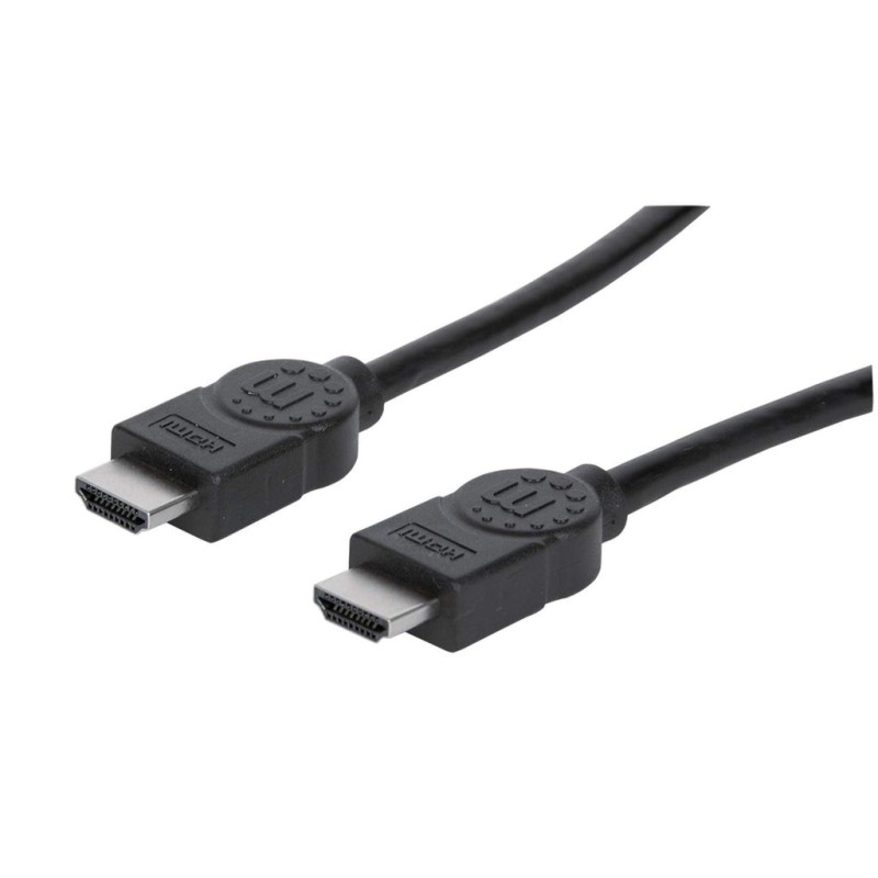 MANHATTAN kabel HDMI s Ethernetem, HEC, ARC, 3D, 4K, stíněný, 3m, Black