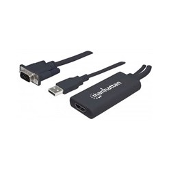 MANHATTAN Převodník z VGA a USB na HDMI