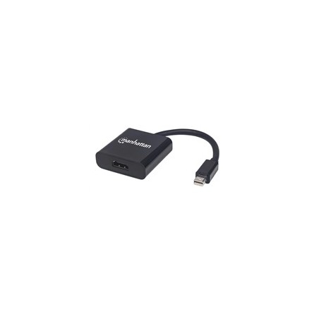 MANHATTAN Adapter mini DP na HDMI, aktivní, černá