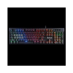 A4tech Bloody Klávesnice B500N, herní klávesnice, mechanická, drátová, Mecha-Like Switch, CZ/SK, Černá
