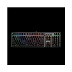 A4tech Bloody Klávesnice B750N, herní klávesnice, mechanická, drátová, Green Switch, CZ/SK, Černá