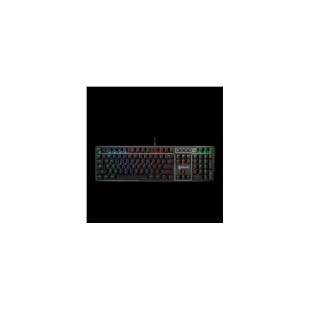 A4tech Bloody Klávesnice B750N, herní klávesnice, mechanická, drátová, Green Switch, CZ/SK, Černá