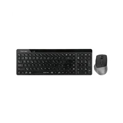 A4tech FG2400 Air2, bezdrátový kancelářský set klávesnice s myší, CZ, černá
