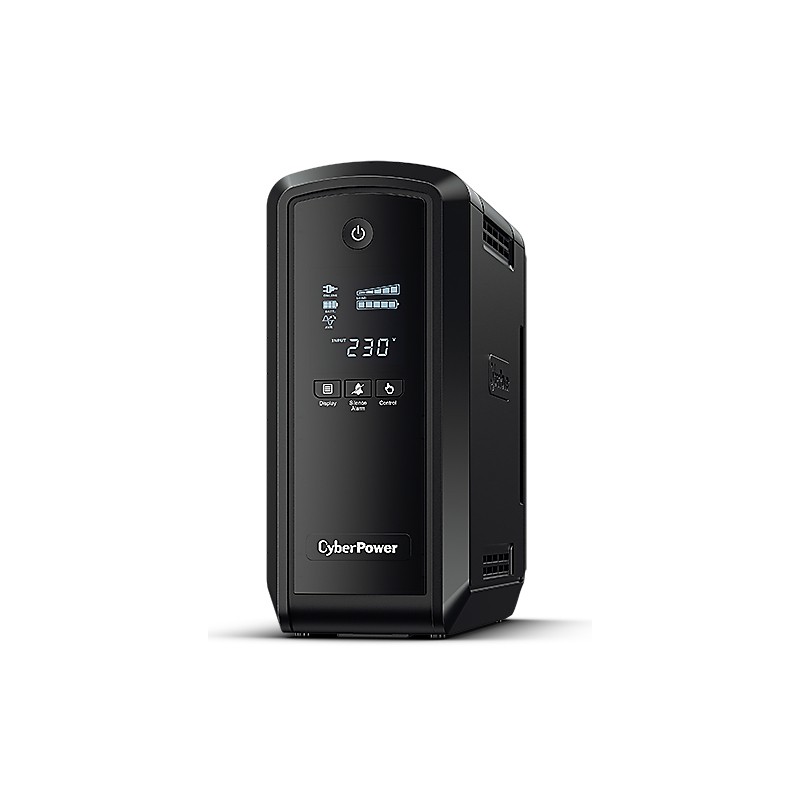 CyberPower PFC SineWare LCD GP 900VA/540W, Schuko zásuvky