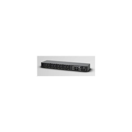 CyberPower Rack PDU, Switched & Metered, 1U, 16A, (8)C13, IEC-320 C20