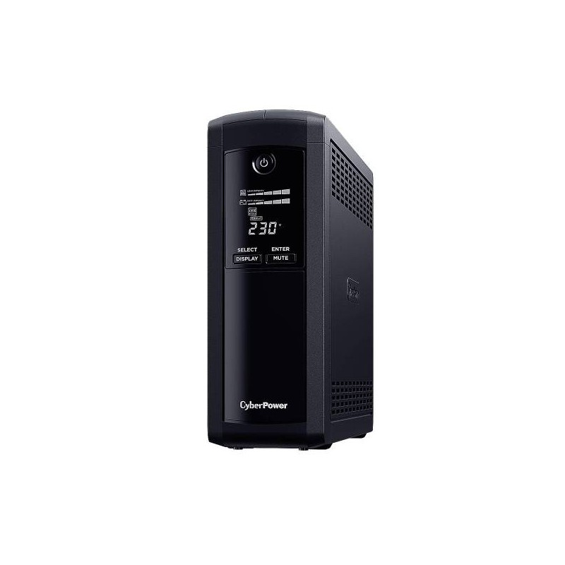 CyberPower Value PRO SERIE GreenPower UPS 1600VA/960W, IEC zásuvky Alternativní řešení za EOL model VALUE1500EILCD_1 CyberPower