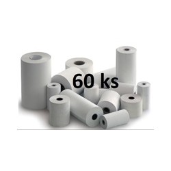 Papírový kotouč papírová páska TERMO, 80/70/12 (62m) - 60ks